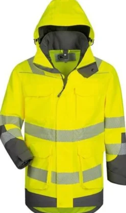 Warnschutzparka ARWID Gr.XXL gelb/grau ELYSEE