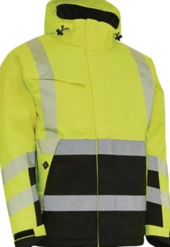 Warnschutz-Winterjacke VISIBLE XTREME Gr.M warngelb/schwarz ELKA RAINWEAR