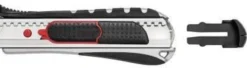 WEDO Cutter Safety 2in1 787018 18mm schwarz/rot
