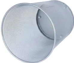 WEDO Papierkorb Office 65254 18l Drahtmetall silber
