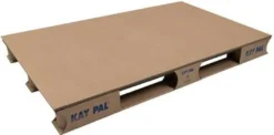 Wellpapp-Palette Maße 1200x800mm 2 Einfahröffnung TRANSPAK
