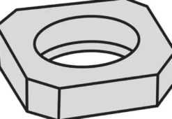 Wendeplatten-Unterlegscheibe ISO SSN 100312:GJ11 Brutto-G.4,22g Farbe Silber