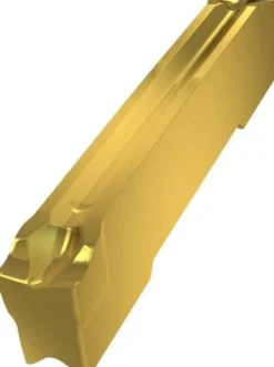 Wendeschneidplatte ISO GL3-D300G02L06-PM:G8330 Breite 3mm PVD beschichtet Gold