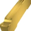Wendeschneidplatte ISO GL3-D300G02L12-PR:G8330 Breite 3mm PVD beschichtet Gold