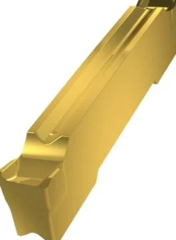 Wendeschneidplatte ISO GL3-D300G02L12-PR:G8330 Breite 3mm PVD beschichtet Gold