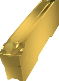 Wendeschneidplatte ISO GL4-D400G02L06-PM:G8330 Breite 4mm PVD beschichtet Gold