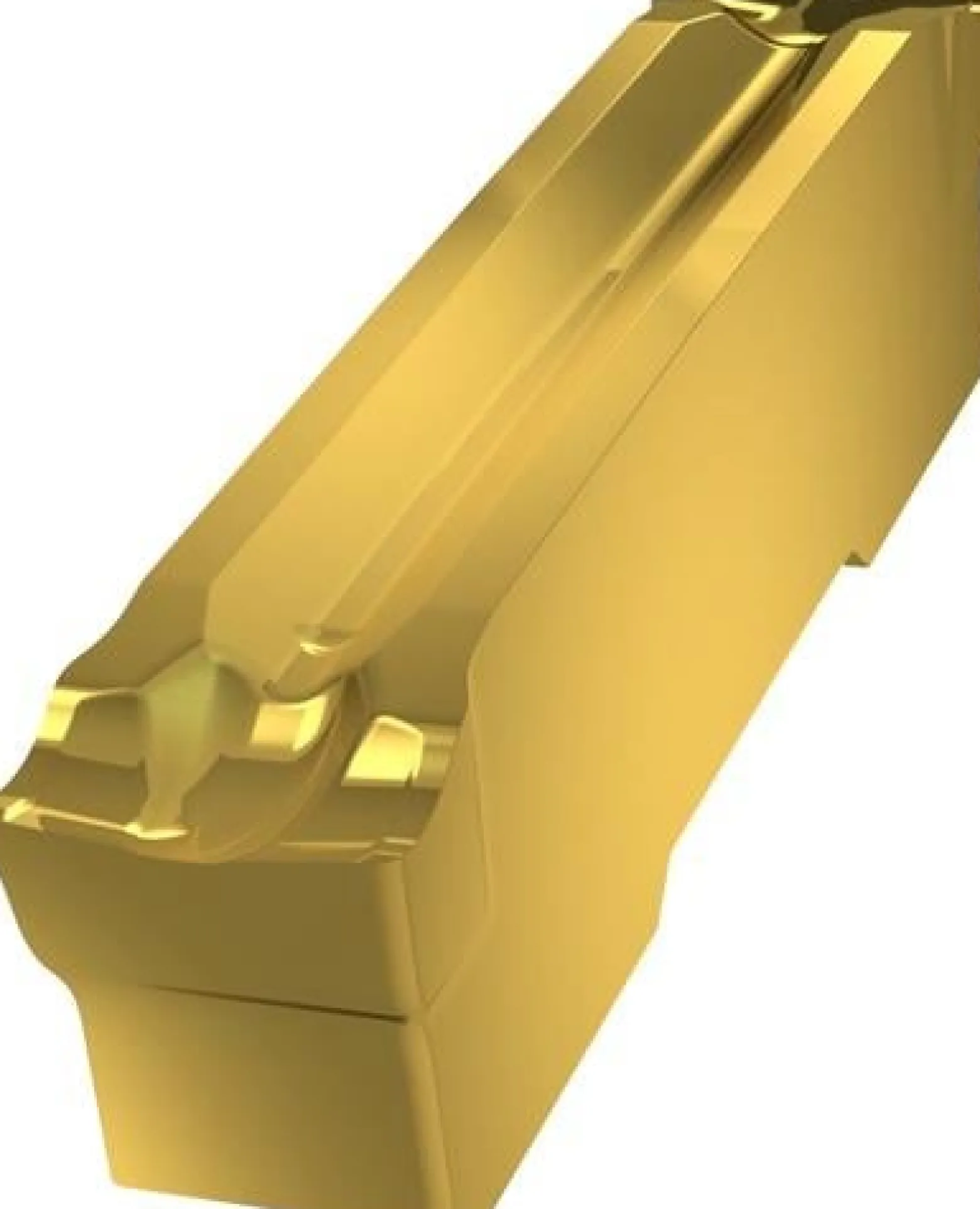 Wendeschneidplatte ISO GL5-D500M03-PM:G8330 Breite 5mm PVD beschichtet Gold