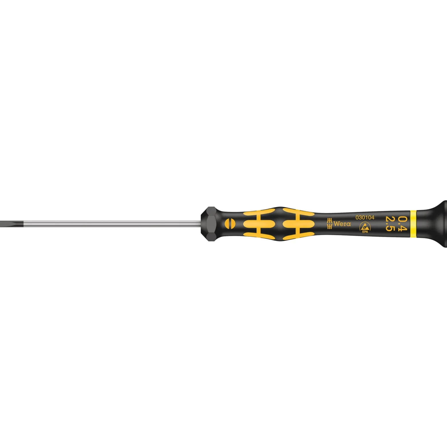 Wera 1578 A ESD Kraftform Micro Schlitz-Schraubendreher - 05030104001