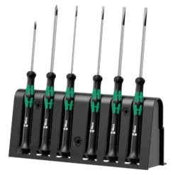 Wera 2035/6 B Elektroniker-Schraubendrehersatz + Rack - 118152