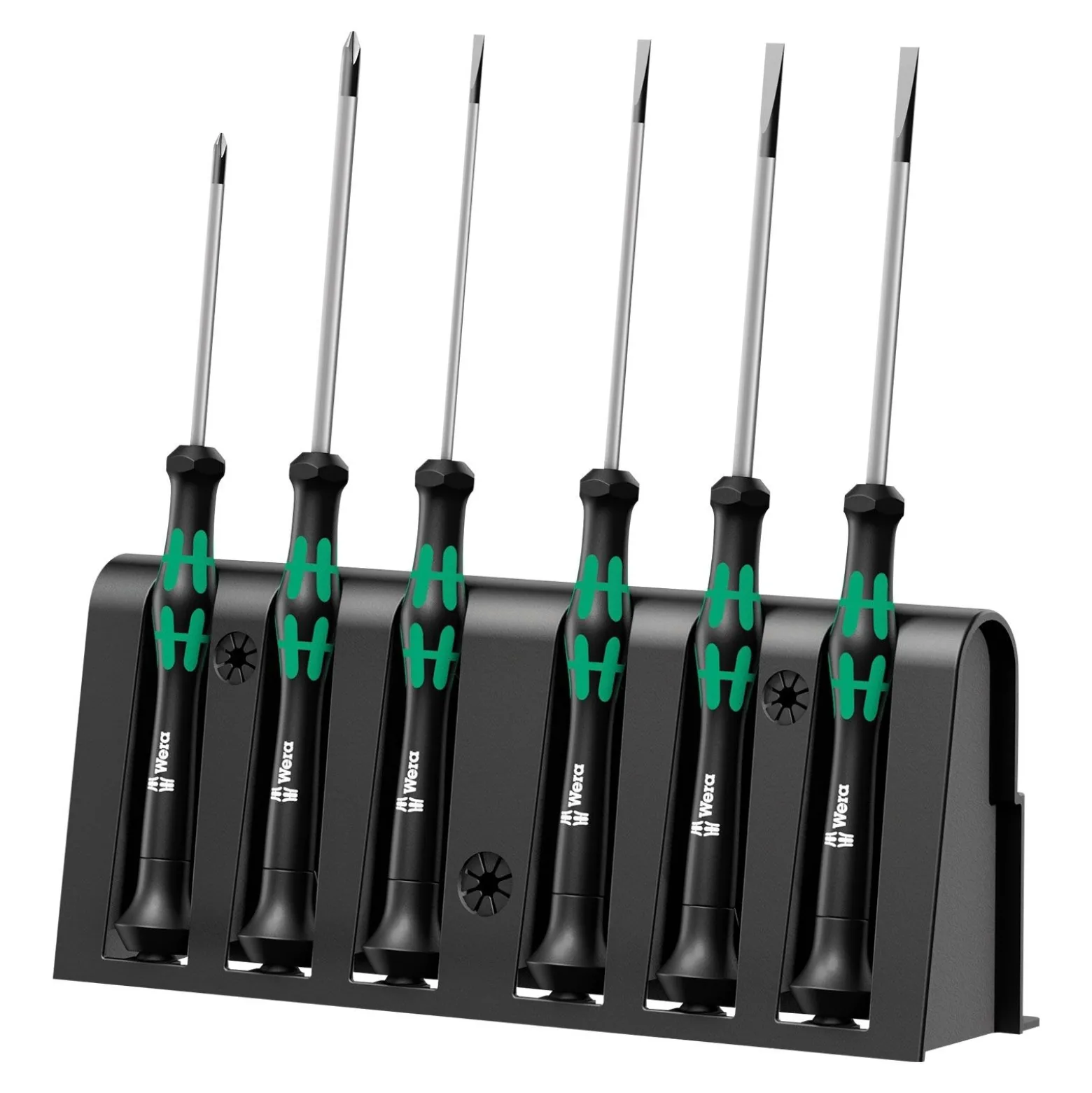 Wera 2035/6 B Elektroniker-Schraubendrehersatz + Rack - 118152