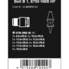 Wera Belt B 1 Zyklop Steckschlüsseleinsatz-Satz, mit Haltefunktion, 3/8"-Antrieb - 05006590001
