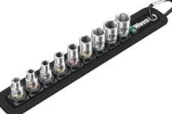 Wera Belt 4 Zyklop Steckschlüssel-Satz 9tlg. 1/4" Antrieb - 003883