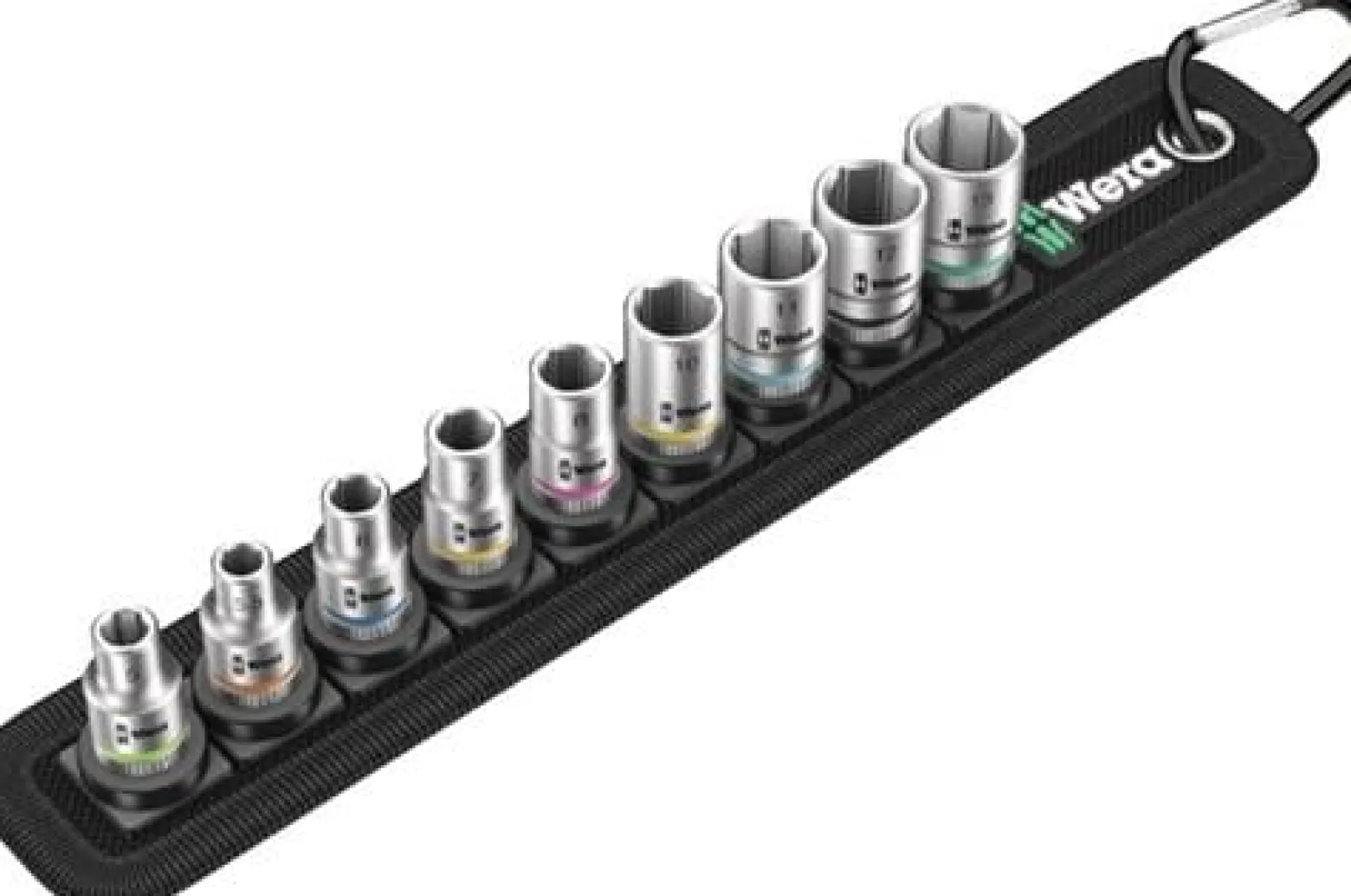 Wera Belt 4 Zyklop Steckschlüssel-Satz 9tlg. 1/4" Antrieb - 003883