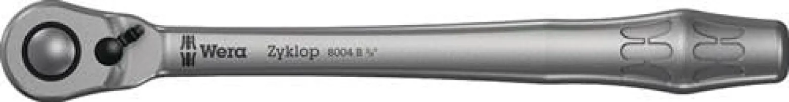 Wera 8004 B Zyklop Metal-Knarre mit Umschalthebel mit 3/8"-Antrieb - 004034