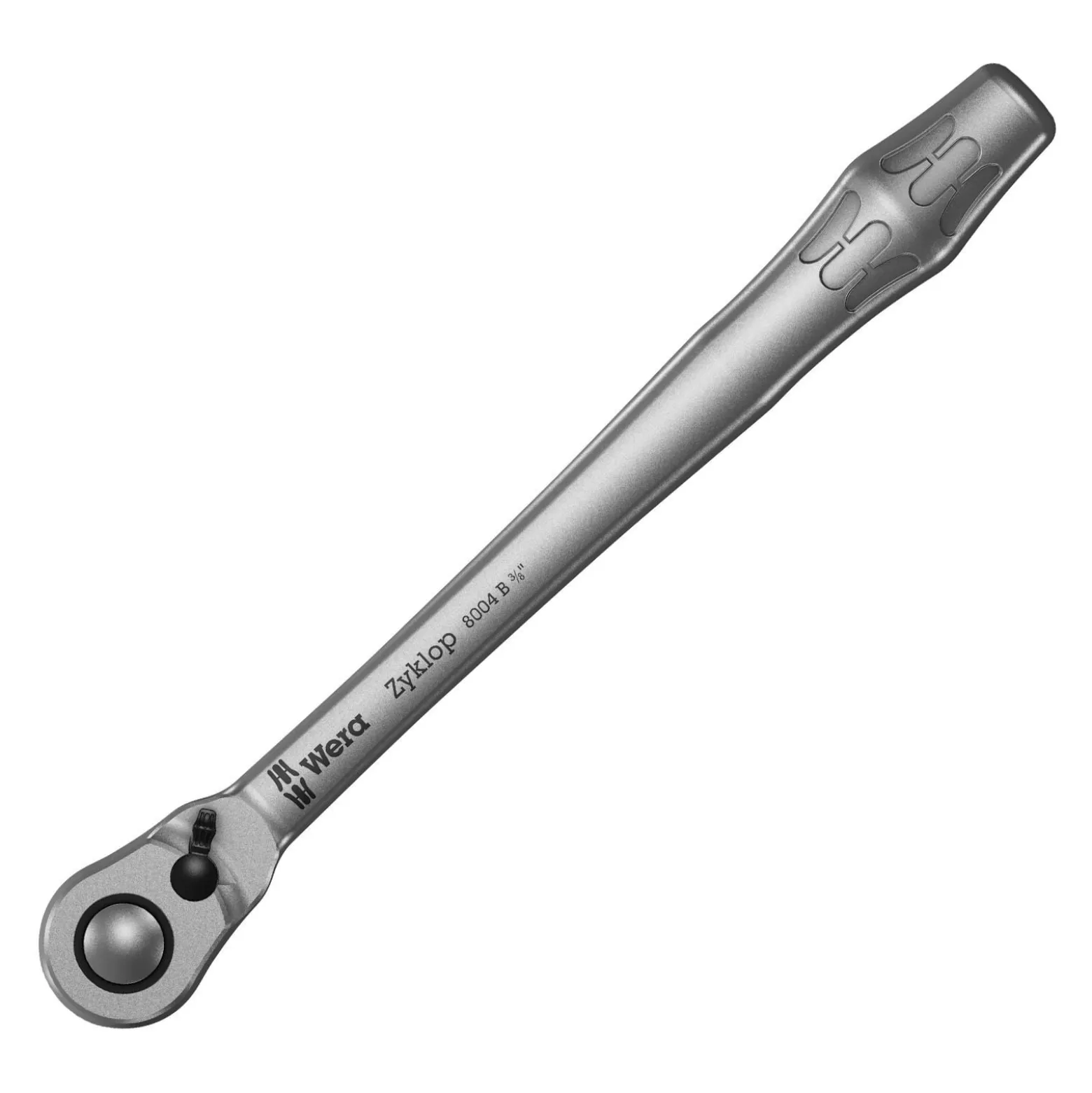 Wera 8004 B Zyklop Metal-Knarre mit Umschalthebel mit 3/8"-Antrieb - 004034