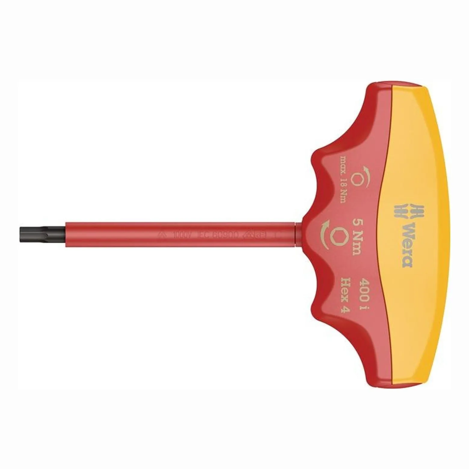 Wera Drehmomentschraubendreher 400 i Hex 4 mm 5 Nm - 5004980001