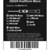 Wera 2050/6 Elektronik-Schraubendrehersatz + Rack - 05030181001
