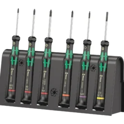Wera 2050/6 Elektronik-Schraubendrehersatz + Rack - 05030181001