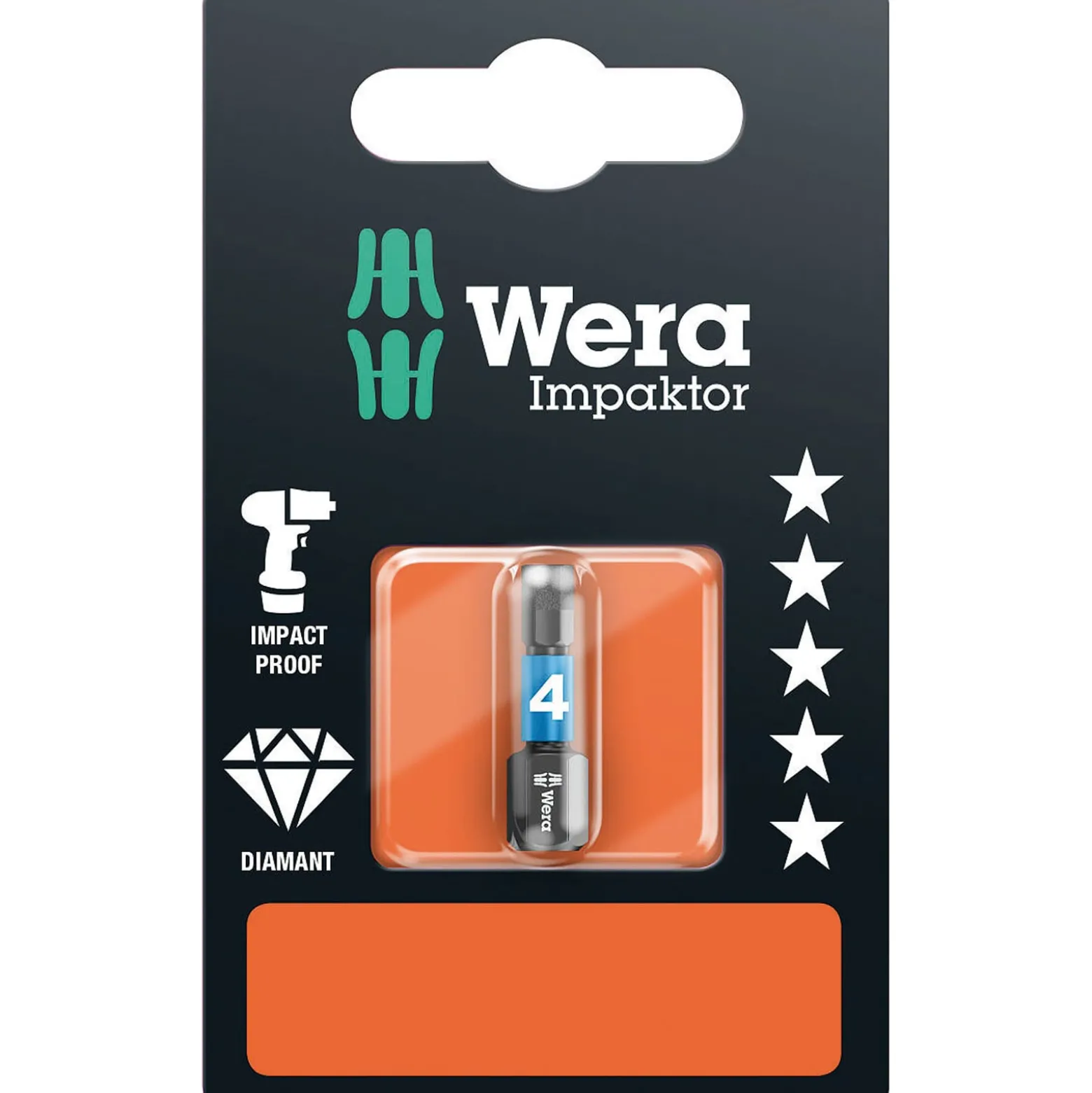Wera 840/1 IMP DC SB Impaktor Bits - 05073904001