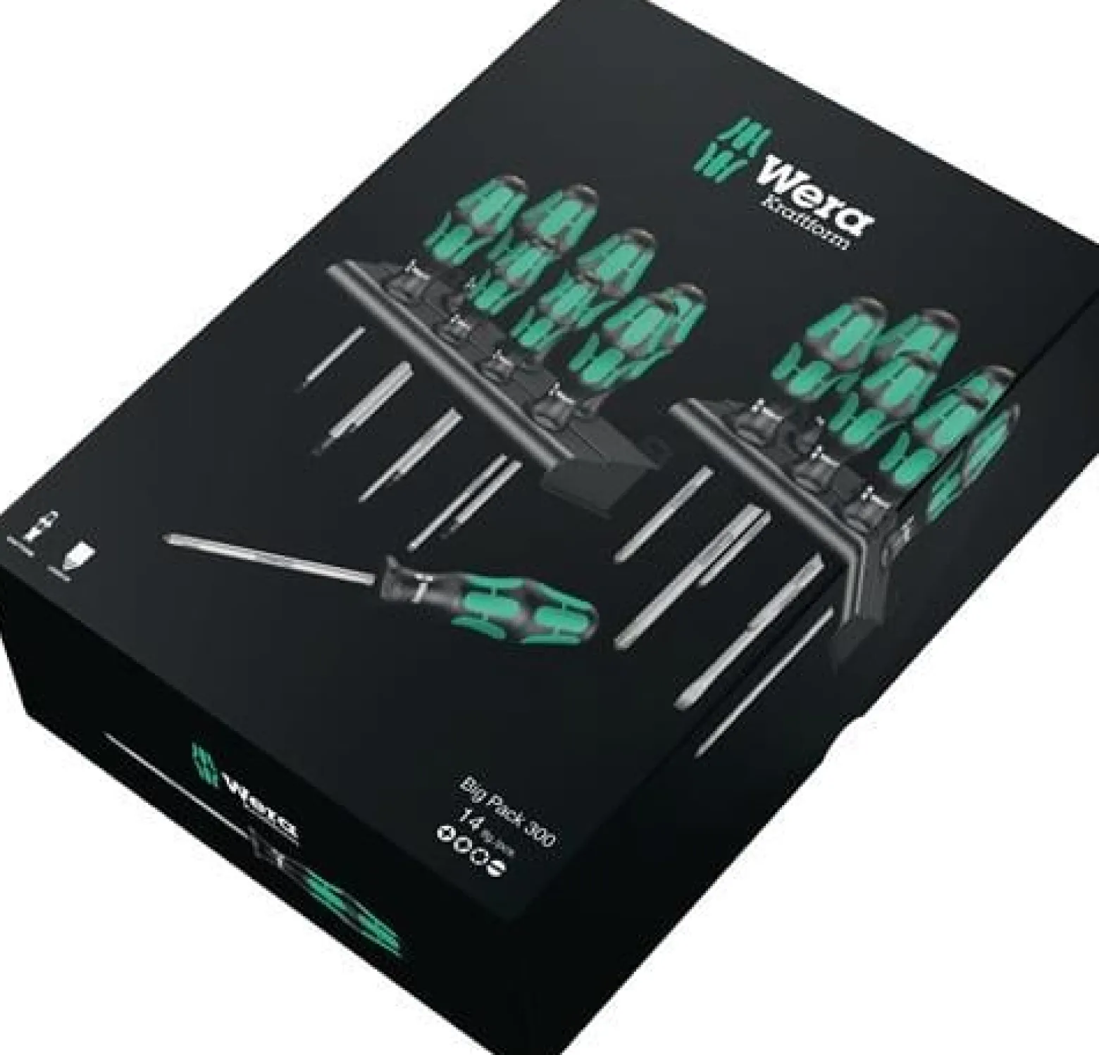 Wera Kraftform Big Pack 300 16tlg. Set - 105630