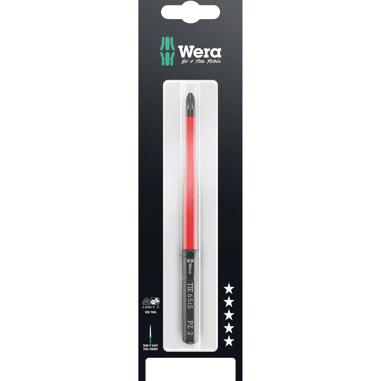 Wera Kraftform Kompakt VDE 65 iS Take it easy SB - 05006567001