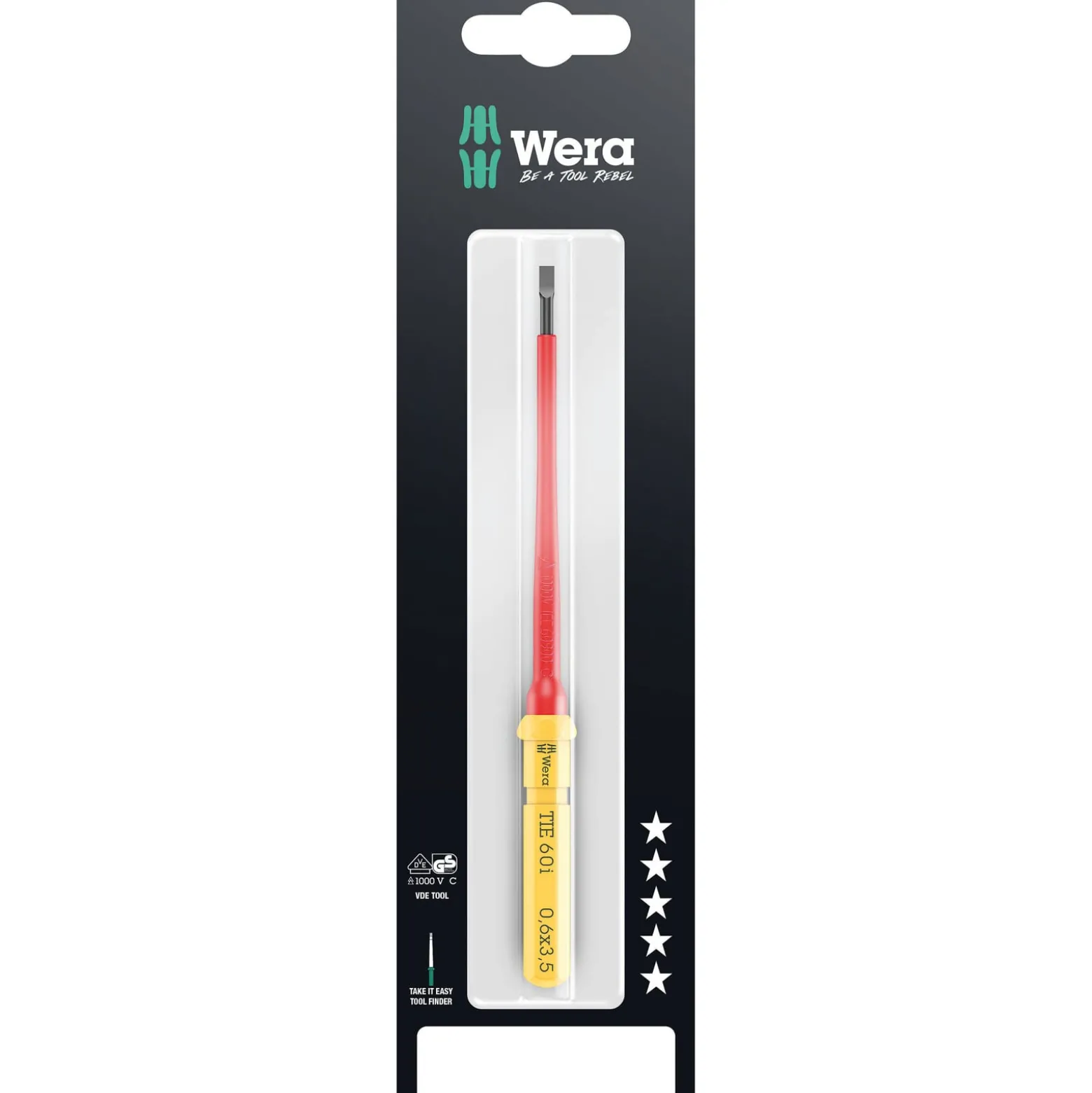 Wera Kraftform Kompakt VDE 60 i Take it easy SB - 05006552001