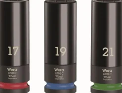 Wera Kraftsteckschlüsselsatz Wheel Impaktor C Set 1 3tlg. 1/2" lang 6-kant - 5004595001