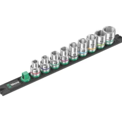 Wera Nuss-Magnetleiste C Imperial 1 Zyklop Steckschlüsseleinsatz-Satz, 1/2"-Antrieb, zöllig - 05005480001