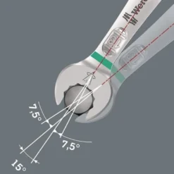 Wera Ringmaulschlüssel 6003 Joker SW 19mm L.230mm Form A legierter WS - 5020210001