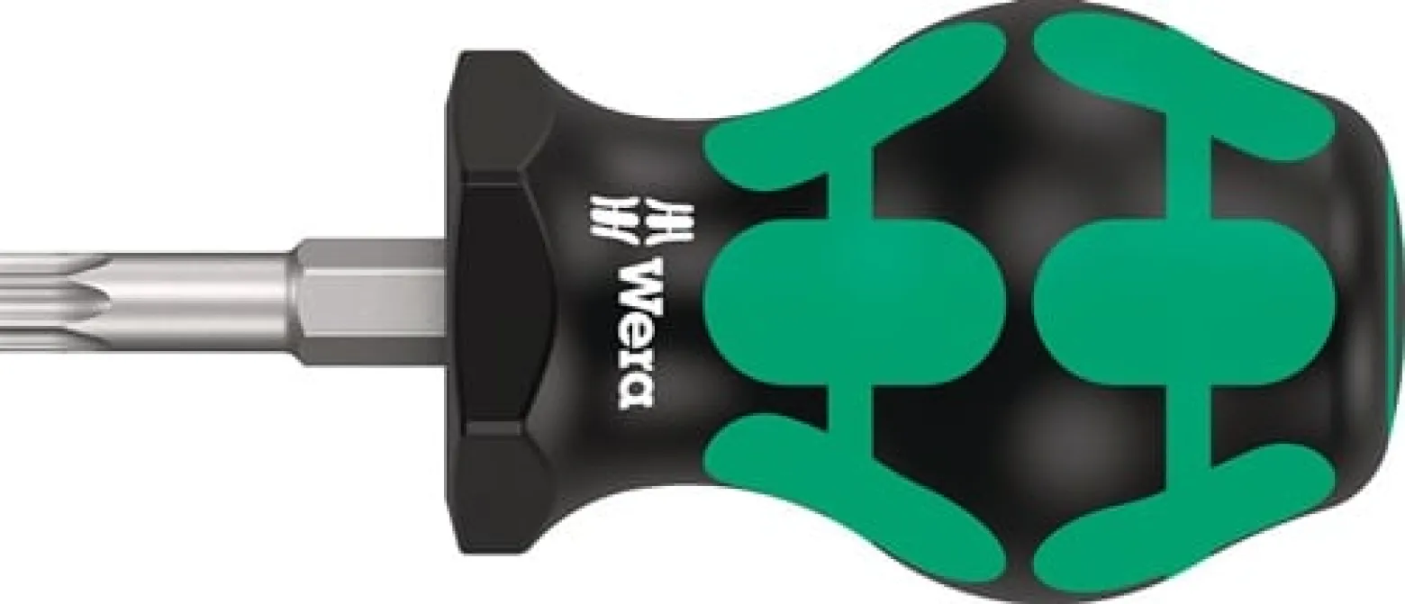 Wera Schraubendreher 367 TORX Stubby Gr.T 30 Klingen-L.25mm 2K-Griff Rundkl - 5008861001