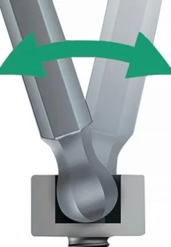Wera Sechskant-Kugelkopf-Schraubendreher 352 5,0 x 100 mm - 022815