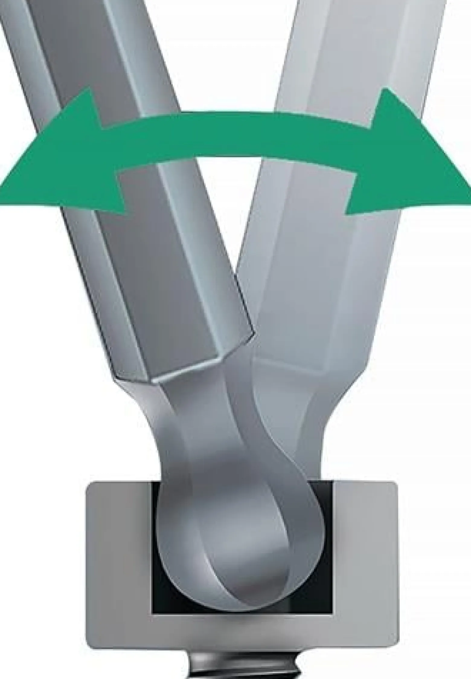 Wera Sechskant-Kugelkopf-Schraubendreher 352 2,5 x 100 mm - 138070