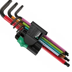 Wera 950 SPKL/7B SM Multicolour Magnet Winkelschlüsselsatz metrisch BlackLaser - 022534