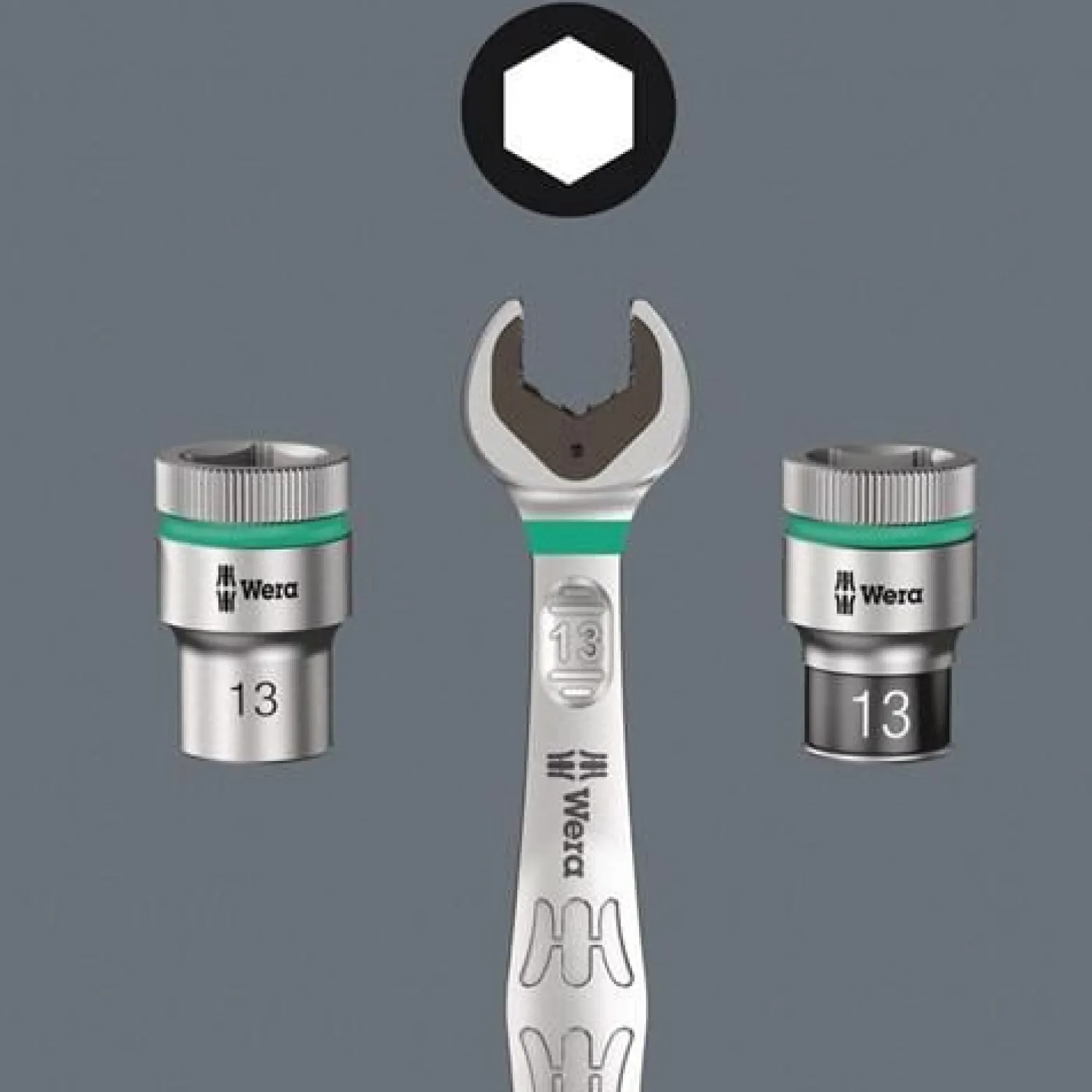 Wera Steckschlüsseleinsatz 8767 C HF TORX 1/2" T30 Länge 60 mm - 5003833001