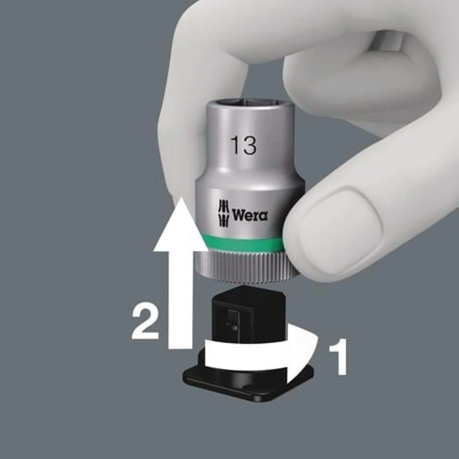 Wera Steckschlüsseleinsatz 8767 C HF TORX 1/2" T30 Länge 60 mm - 5003833001