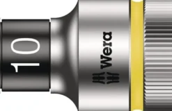 Wera Steckschlüsseleinsatz 8790 HMC HF 1/2" 6-kant SW 10 mm Länge 37 mm - 5003730001