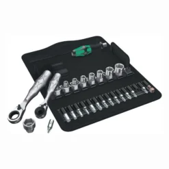 Wera Steckschlüsselsatz KK Zyklop Mini 2 27tlg. 1/4″ SW 4-13 mm Anzahl Zähne 60/60 6-kant - 5135918001