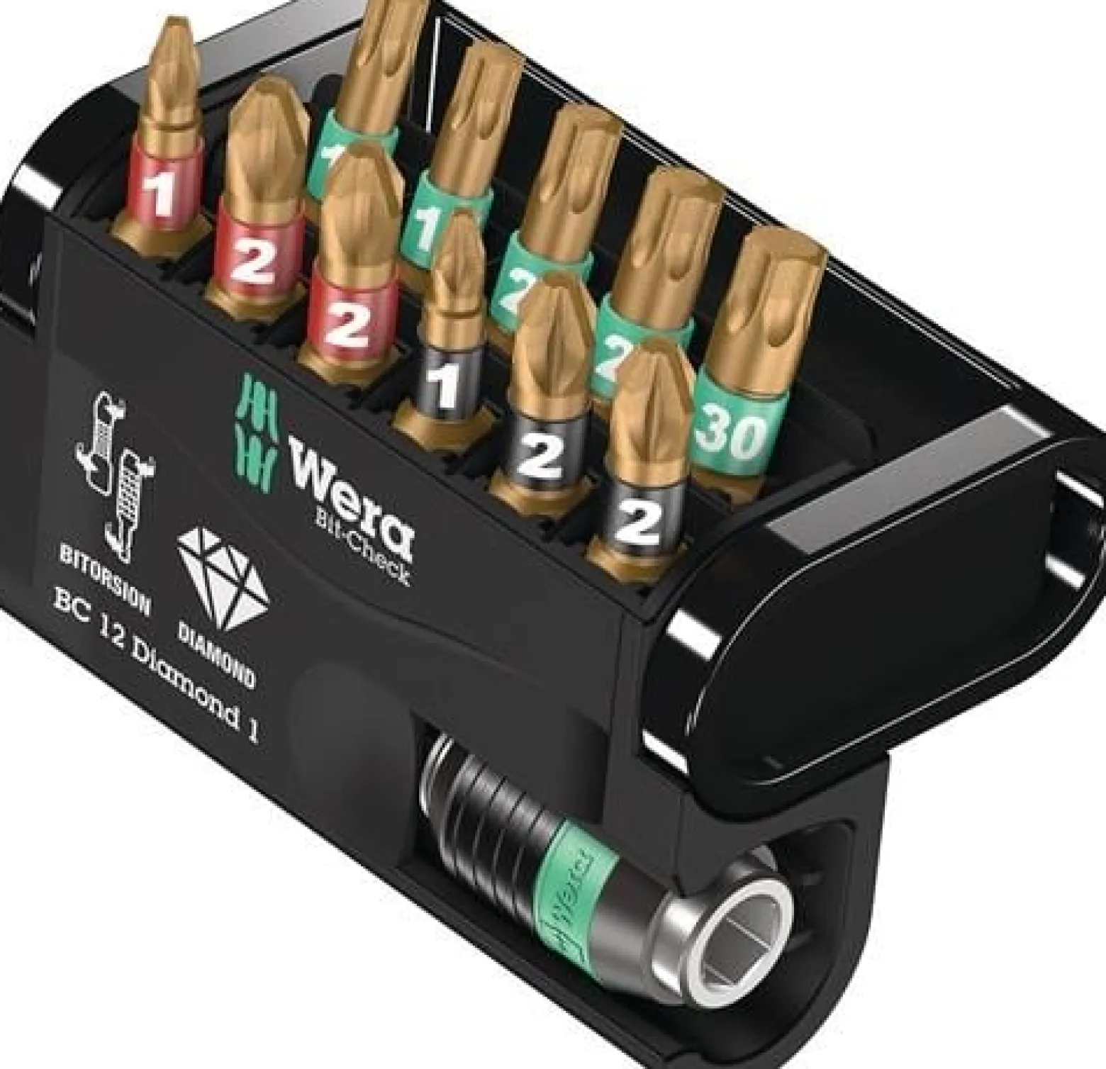Wera 12tlg. Bit-Check 12 Diamond 1 - 057421