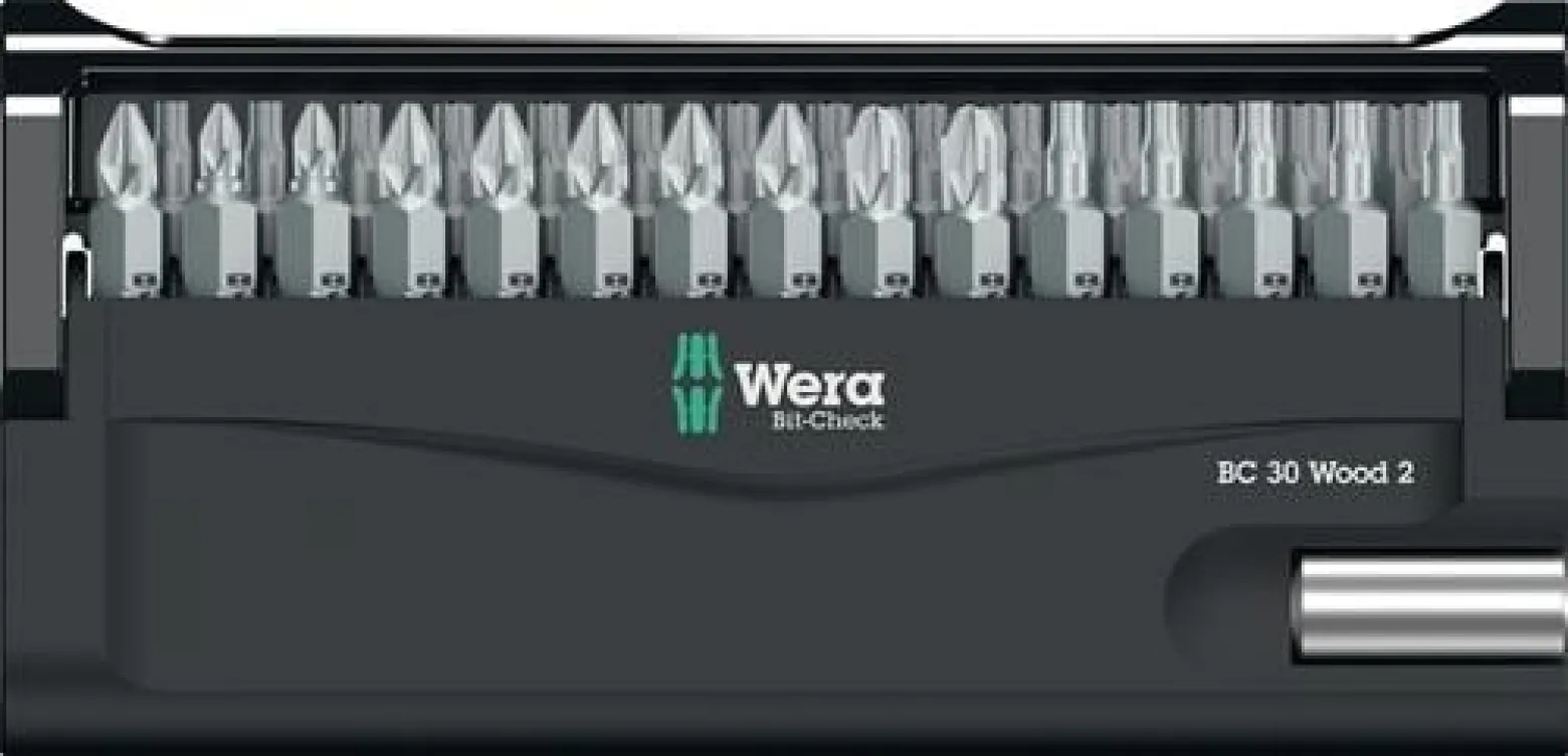 Wera 30tlg. Bit-Check 30 Wood 2 - 057432