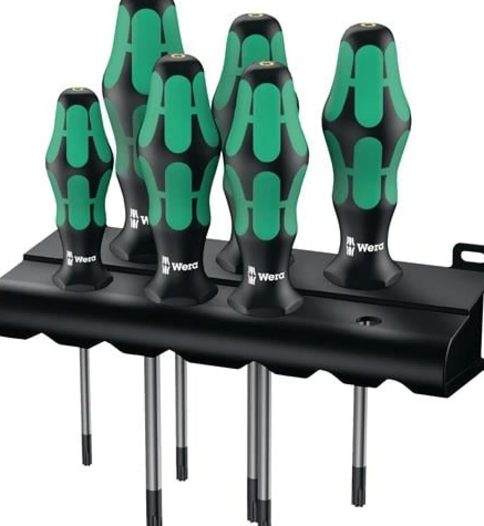 Wera 367/6 Torx BO Kraftform Plus Torx BO-Schraubendrehersatz + Rack - 138250