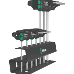 Wera 467/7 TORX® HF Set 2 Schraubendrehersatz Quergriff TORX® Schraubendreher mit Haltefunktion - 05023456001