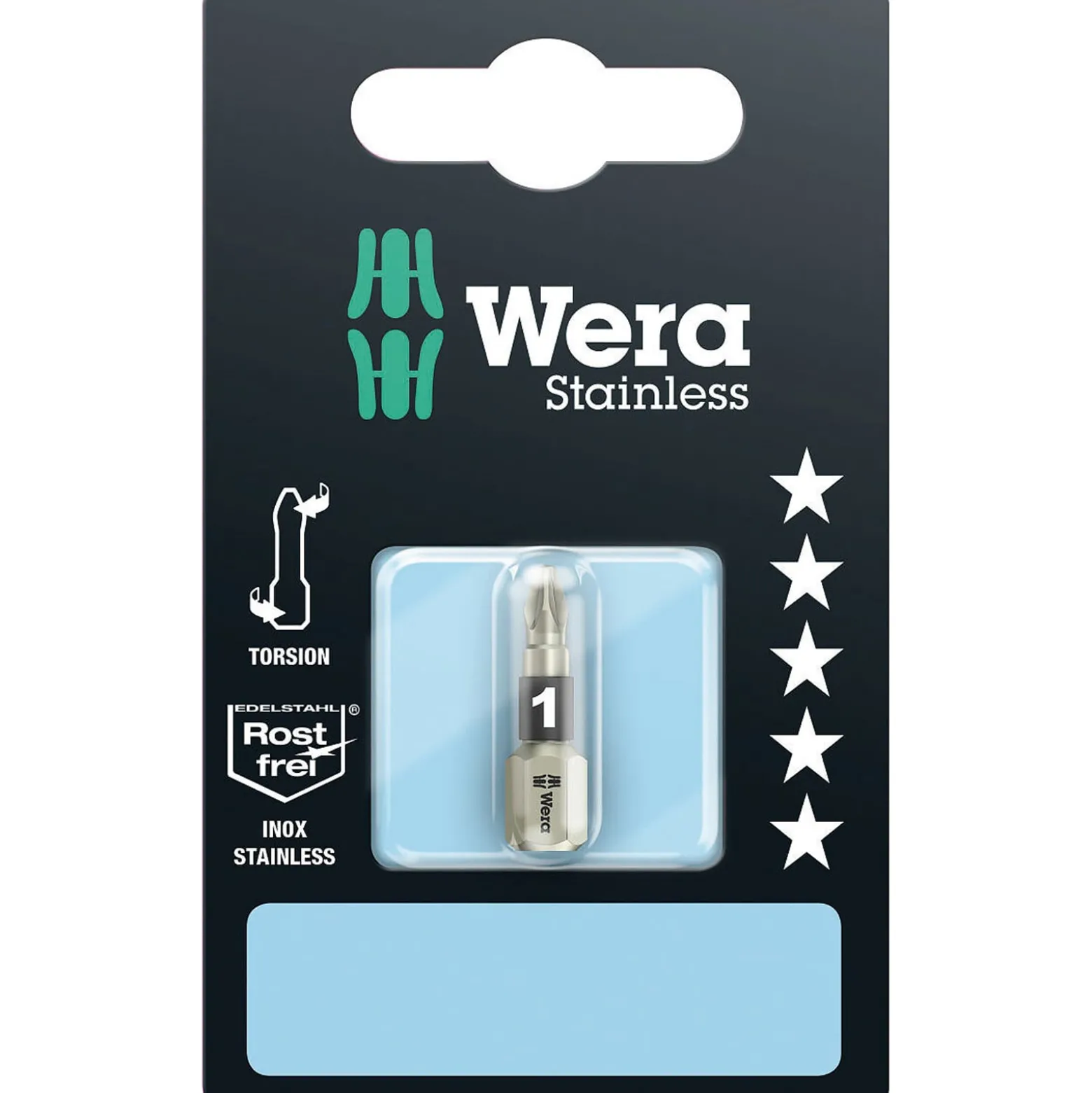 Wera 3855/1 TS SB Bits, Edelstahl - 05073613001