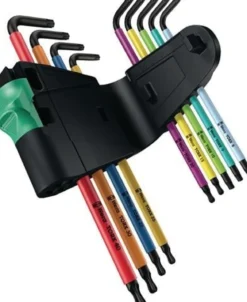 Wera Winkelschlüsselsatz 967 SPKL/ TORX BO 9tlg. Multicolour - 073599