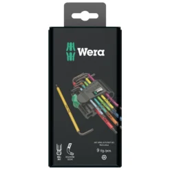 Wera Winkelschlüsselsatz 967 SPKL/ TORX BO 9tlg. Multicolour - 073599
