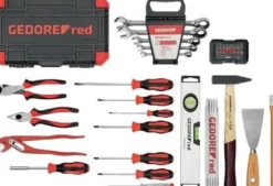 Werkzeugkoffer Meister XL-R21652101 100-tlg.GEDORE RED