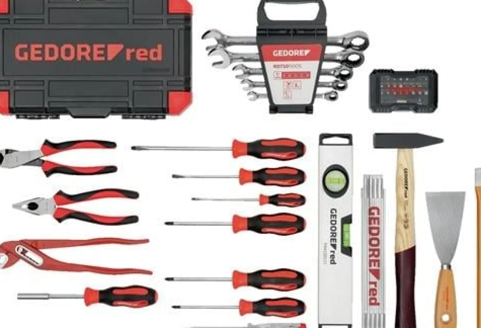 Werkzeugkoffer Meister XL-R21652101 100-tlg.GEDORE RED
