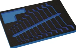 Werkzeugmodul Leereinlage 3/3-Modul 2000 871 233 12-tlg.TECWERK