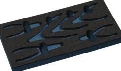 Werkzeugmodul Leereinlage 1/3-Modul 2000 871 242 6-tlg.TECWERK