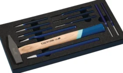 Werkzeugmodul 11-tlg.1/3-Modul Meißel,Splintentreiber TECWERK