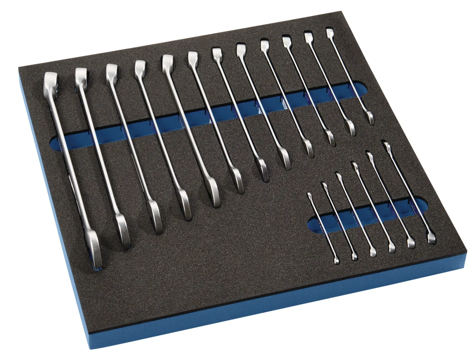 Werkzeugmodul 18-tlg.2/3-Modul Schlüsswelweiten 6-24mm TECWERK